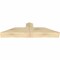 Ekena Millwork Portland Rough Sawn Timber Gable Bracket, Douglas Fir, 48"W x 12"H x 6"D x 6"F, 6/12 Pitch GBW048X12X0606POR00RDF - alternate 5